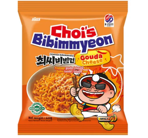 CHOI'S RAMYEON Noodle Gouda Flavour123Gx5