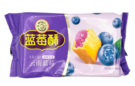 徐福记蓝莓酥184G