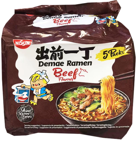 日清五香牛肉五包装500G