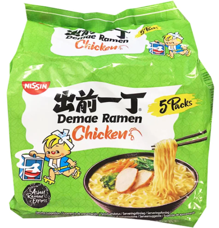 日清鸡蓉面面五包装500G