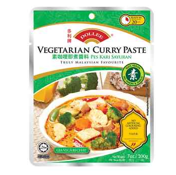 DOLLEE Vegetarian Curry Paste 200G