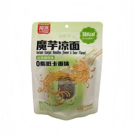 阿寬魔芋凉麵椒香糖醋255g