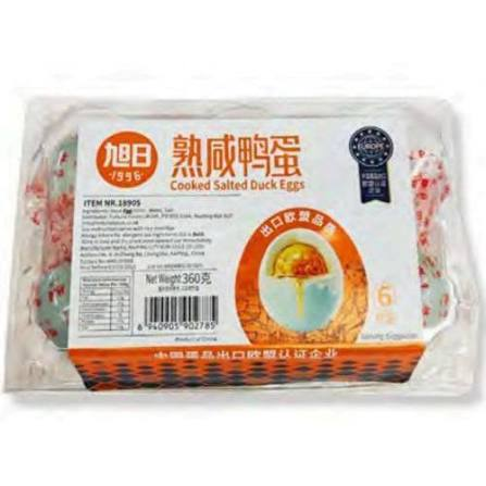 旭日熟鹹鴨蛋420g