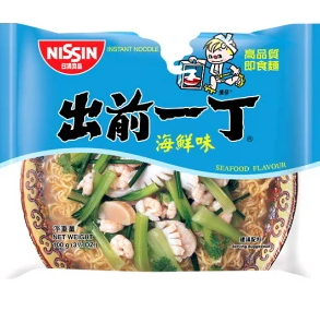 NISSIN Seafood Flavour Instant Noodle 90G