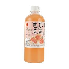 菓子熟了芭乐茉莉果汁茶饮料500g