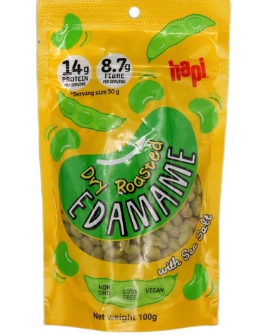 HAPI Dry Roasted Edamame 100G