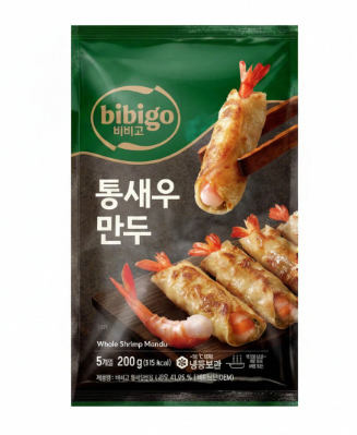 BIBGO Frozen Mandu Whole Shrimp 200G