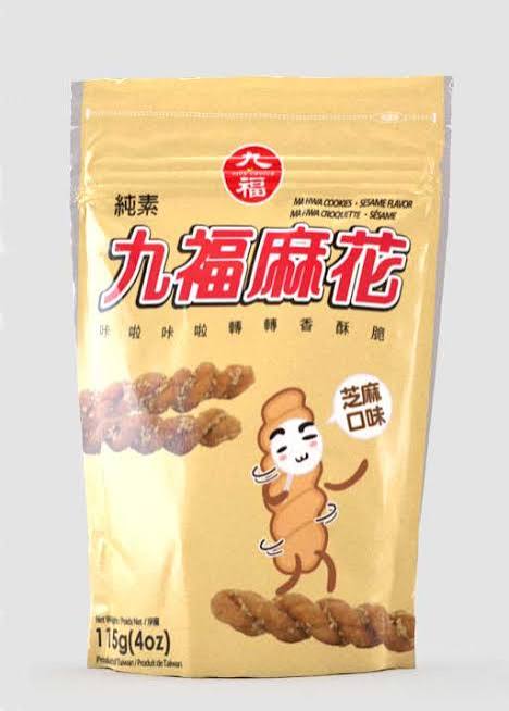 九福麻花芝麻口味115g