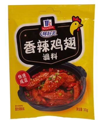 味好美香辣鸡翅调料30g