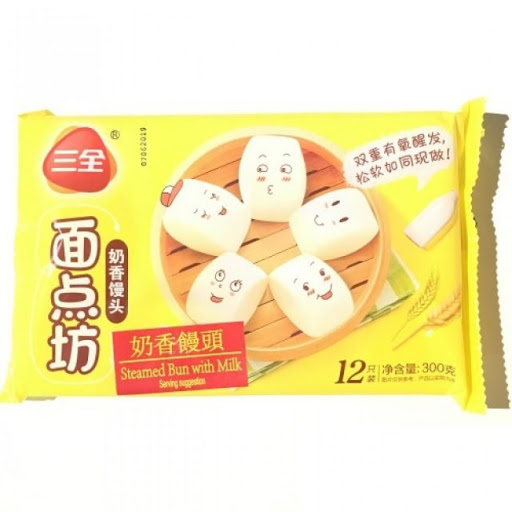 三全奶香馒头300g