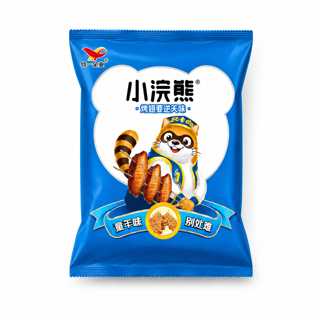 统一小浣熊干脆面-奥尔良烤翅味35g