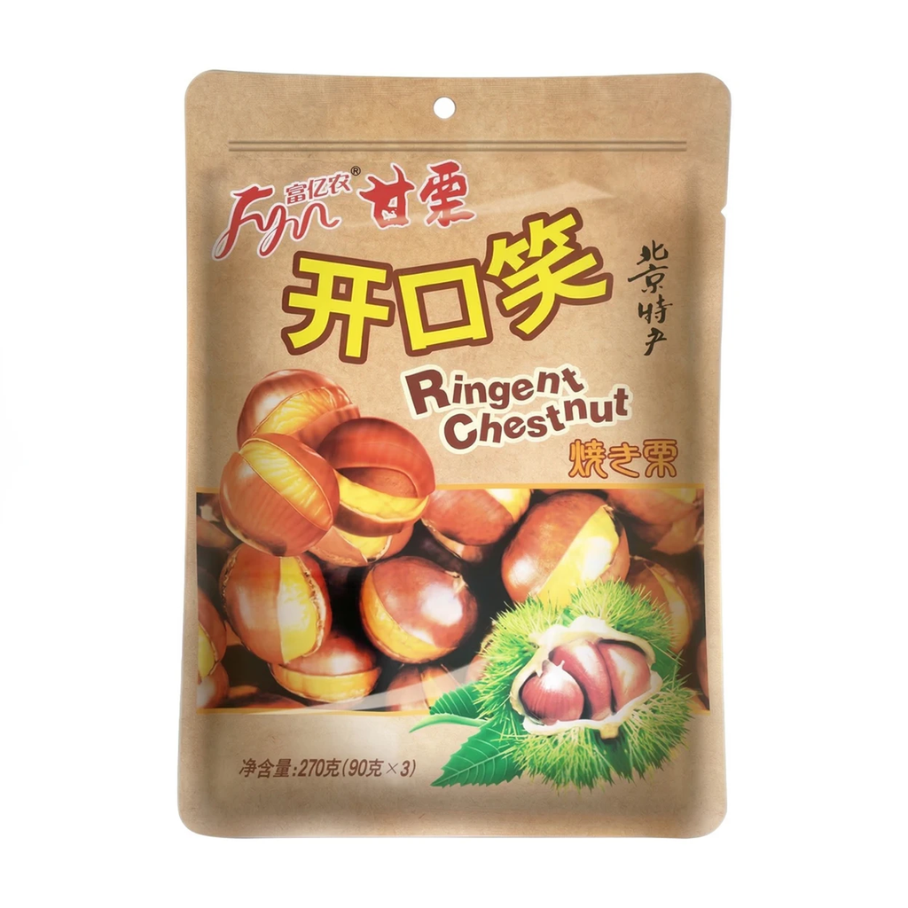富亿农开口笑板栗270g