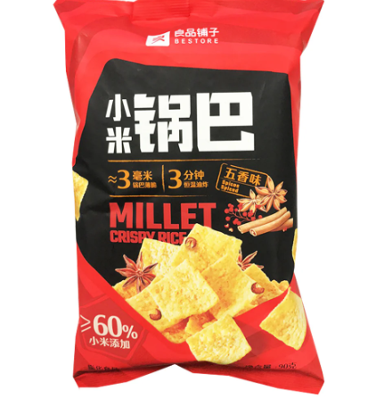良品铺子小米锅巴-五香味90g