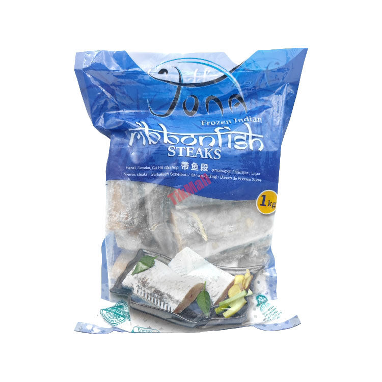 Frozen Cut Ribbonfish Steak 1KG