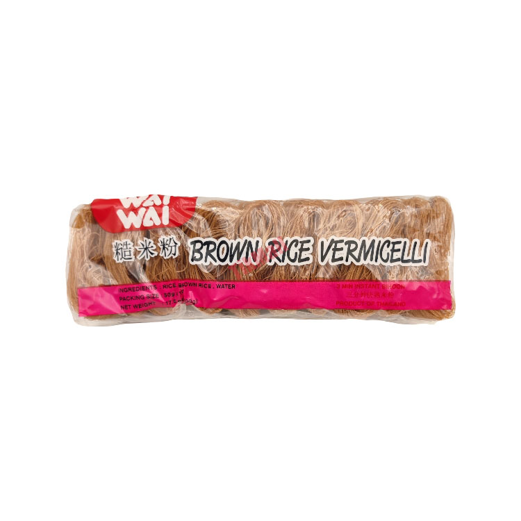 Brown Rice Vermigelli 50g*10 Waiwai