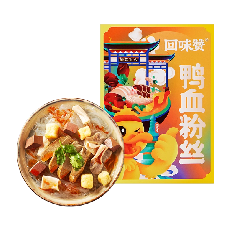 回味赞鸭血粉丝原味229.5g | Hengxin Oriental Supermarket